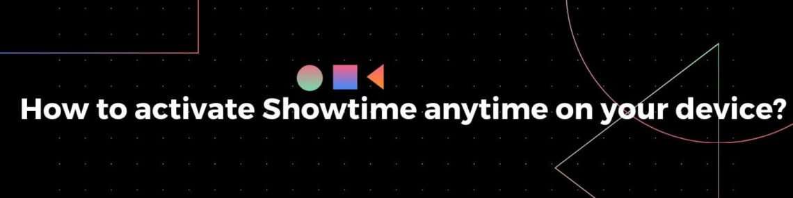 showtime anytime login