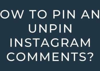 pin and unpin Instagram comments